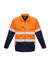 Mens Hi Vis Cotton Drill Jacket