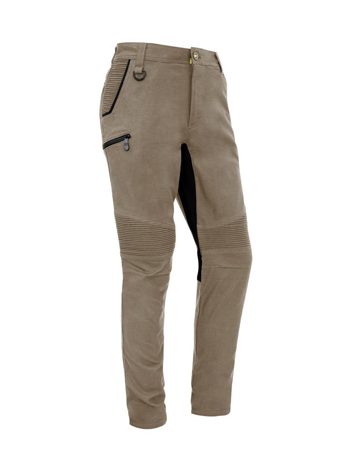 Mens Streetworx Stretch Pants Non-Cuffed