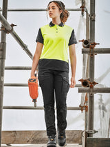 Womens Essential Basic Stretch Cargo Pants