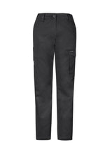 Womens Essential Basic Stretch Cargo Pants