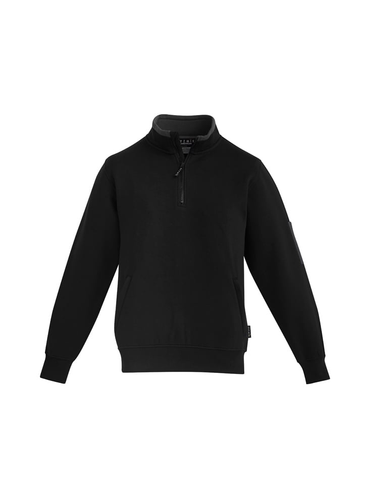 Mens 1/4 Zip Brushed Fleece