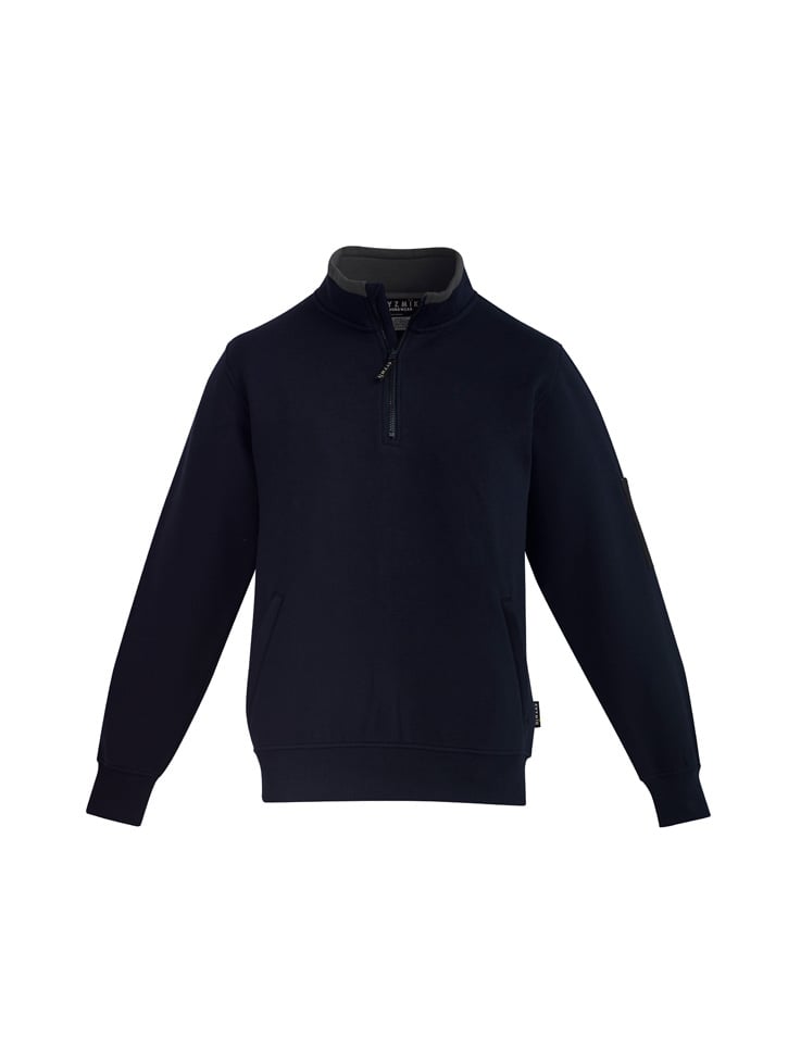 Mens 1/4 Zip Brushed Fleece