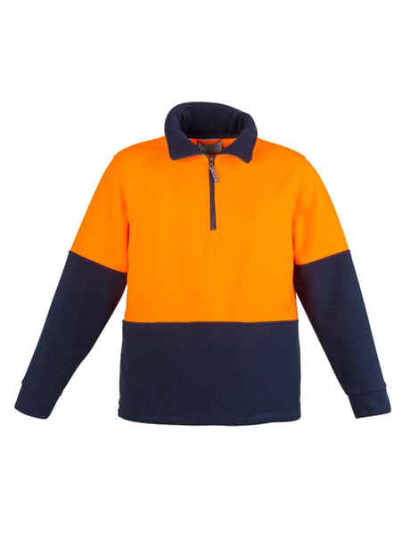 Mens Hi Vis Polar Fleece Jumper