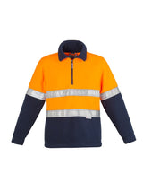 Mens Hi Vis Polar Fleece Jumper - Hoop Taped