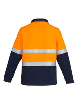 Mens Hi Vis Polar Fleece Jumper - Hoop Taped