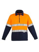 Mens Hi Vis Polar Fleece Jumper - Hoop Taped