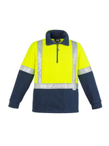 Mens Hi Vis Polar Fleece Jumper - Shoulder Taped