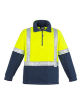 Mens Hi Vis Polar Fleece Jumper - Shoulder Taped