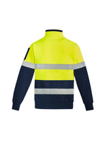 Mens Hi Vis 1/4 Zip Pullover - Hoop Taped