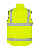 Mens Hi Vis Lightweight Fleece Lined Vest