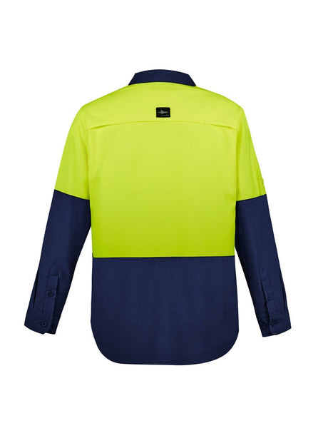 Mens Hi Vis Outdoor Long Sleeve Shirt