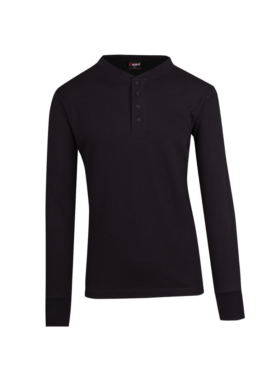 Mens Henley L/S T-Shirt