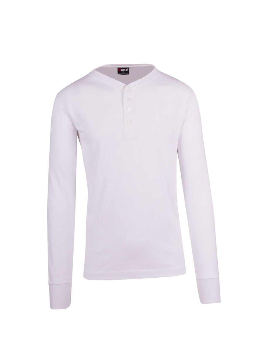 Mens Henley L/S T-Shirt