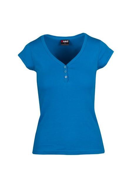 Ladies Henley T-Shirt