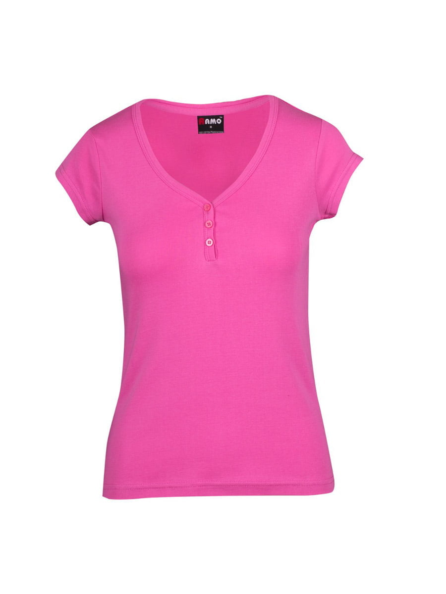 Ladies Henley T-Shirt