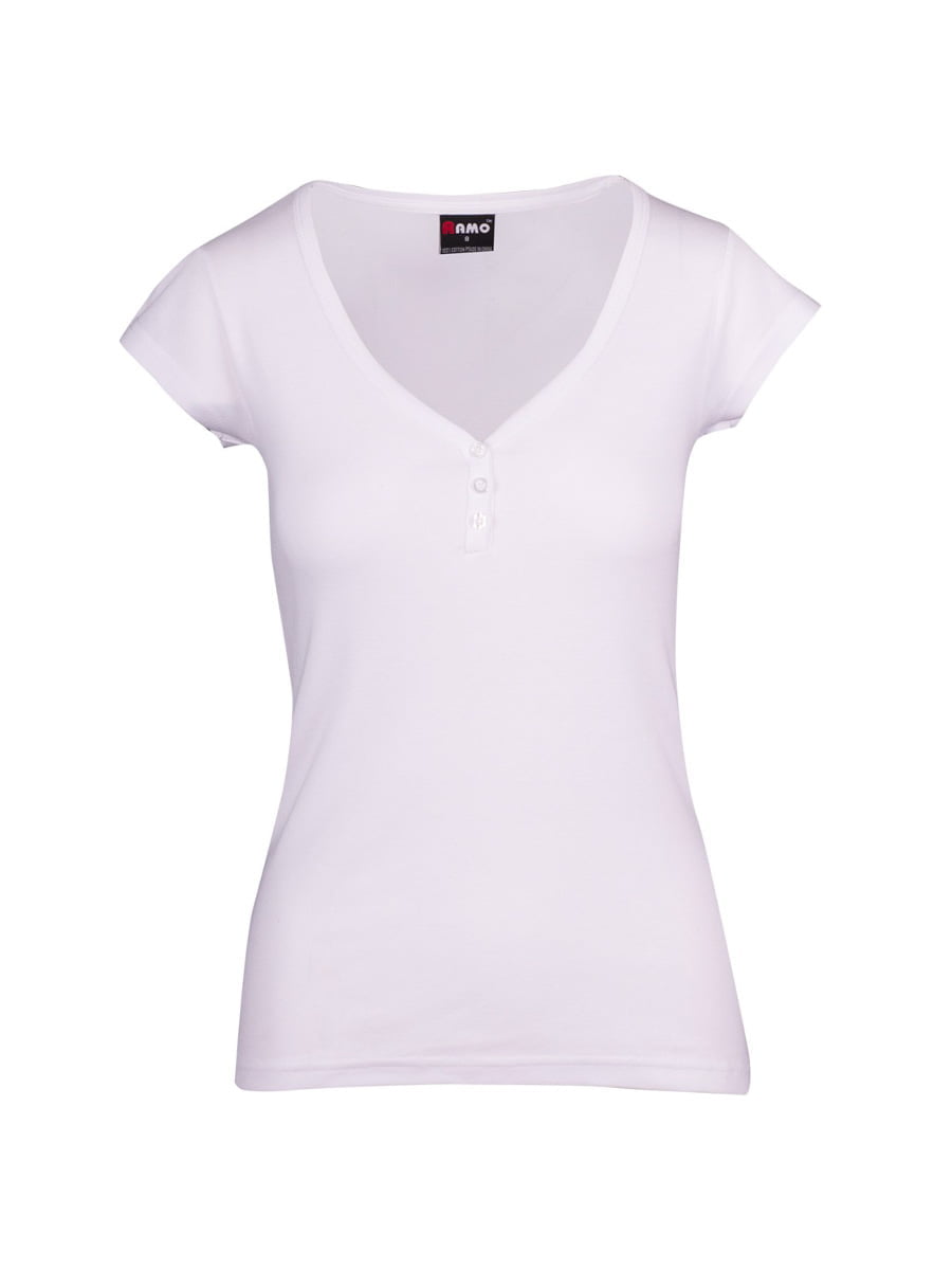 Ladies Henley T-Shirt