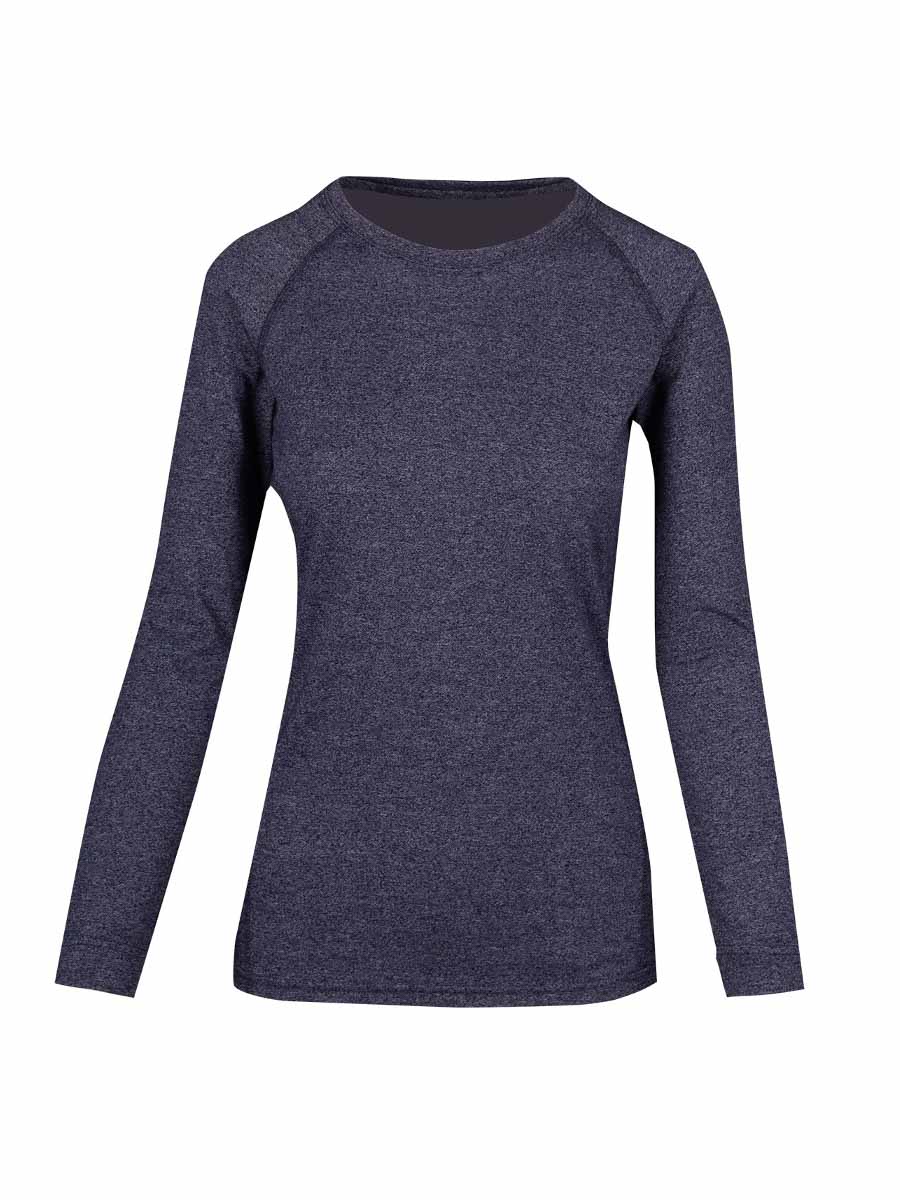 Ramo Ladies Greatness Heather Long Sleeve | RMO-T223LD | Seamstop