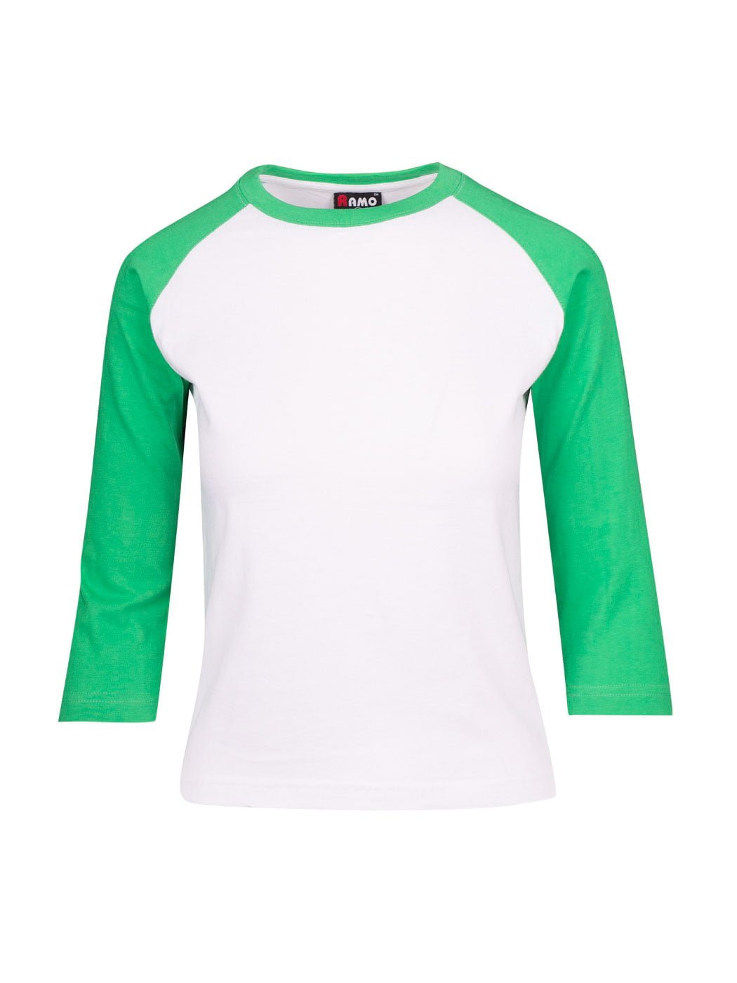 Ladies 3/4 Sleeve Raglan Tee