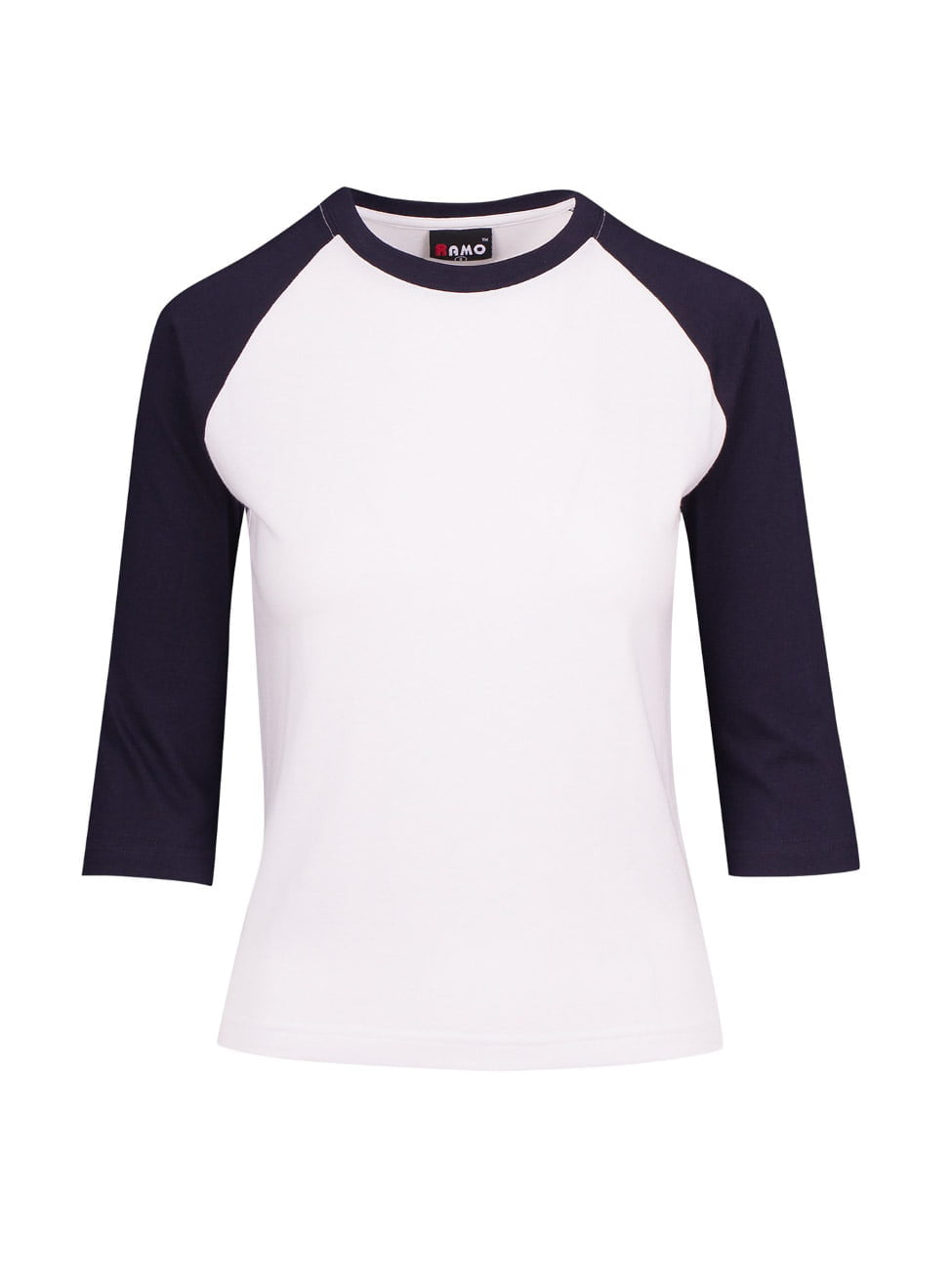 Ladies 3/4 Sleeve Raglan Tee