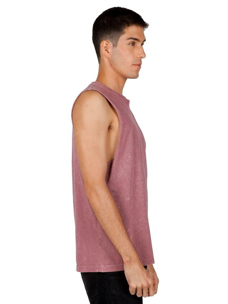 Mens Stone Wash Tanks