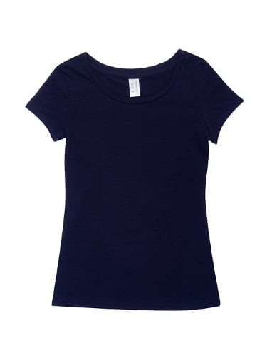 Ladies Cotton/Spandex T-Shirt