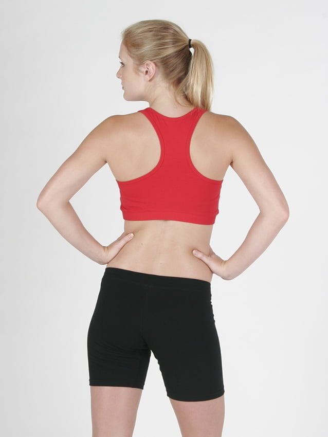 Ladies Y-Back Crop