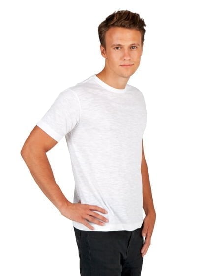 Mens Raw Cotton Wave Tee