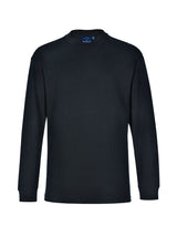 Mens 100% Cotton Crew Neck Long Sleeve London Tee