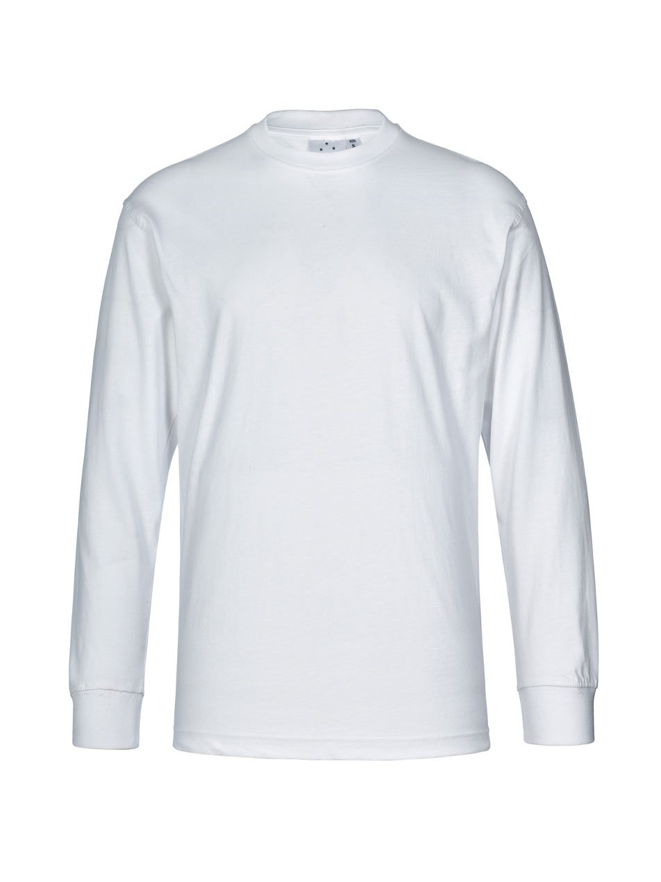 Mens 100% Cotton Crew Neck Long Sleeve London Tee