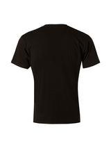 Mens V-Neck Cotton Stretch Tee Shirt