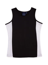 Ladies TrueDry Mesh Contrast Singlet