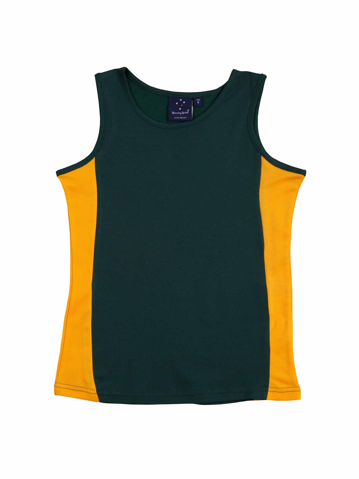 Ladies TrueDry Mesh Contrast Singlet