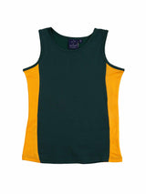 Ladies TrueDry Mesh Contrast Singlet