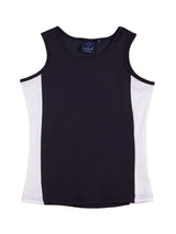 Ladies TrueDry Mesh Contrast Singlet