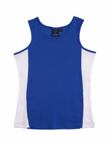 Ladies TrueDry Mesh Contrast Singlet