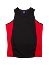 Kids TrueDry Mesh Contrast Singlet