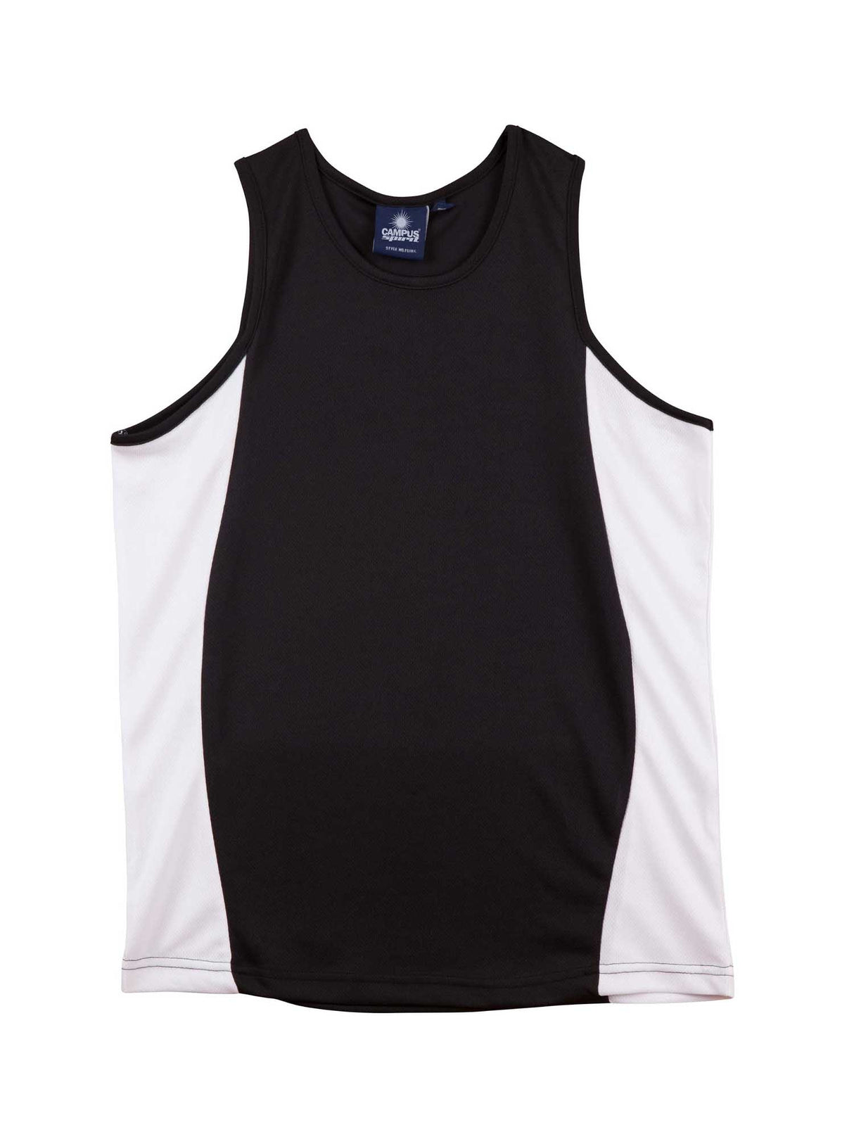 Kids TrueDry Mesh Contrast Singlet