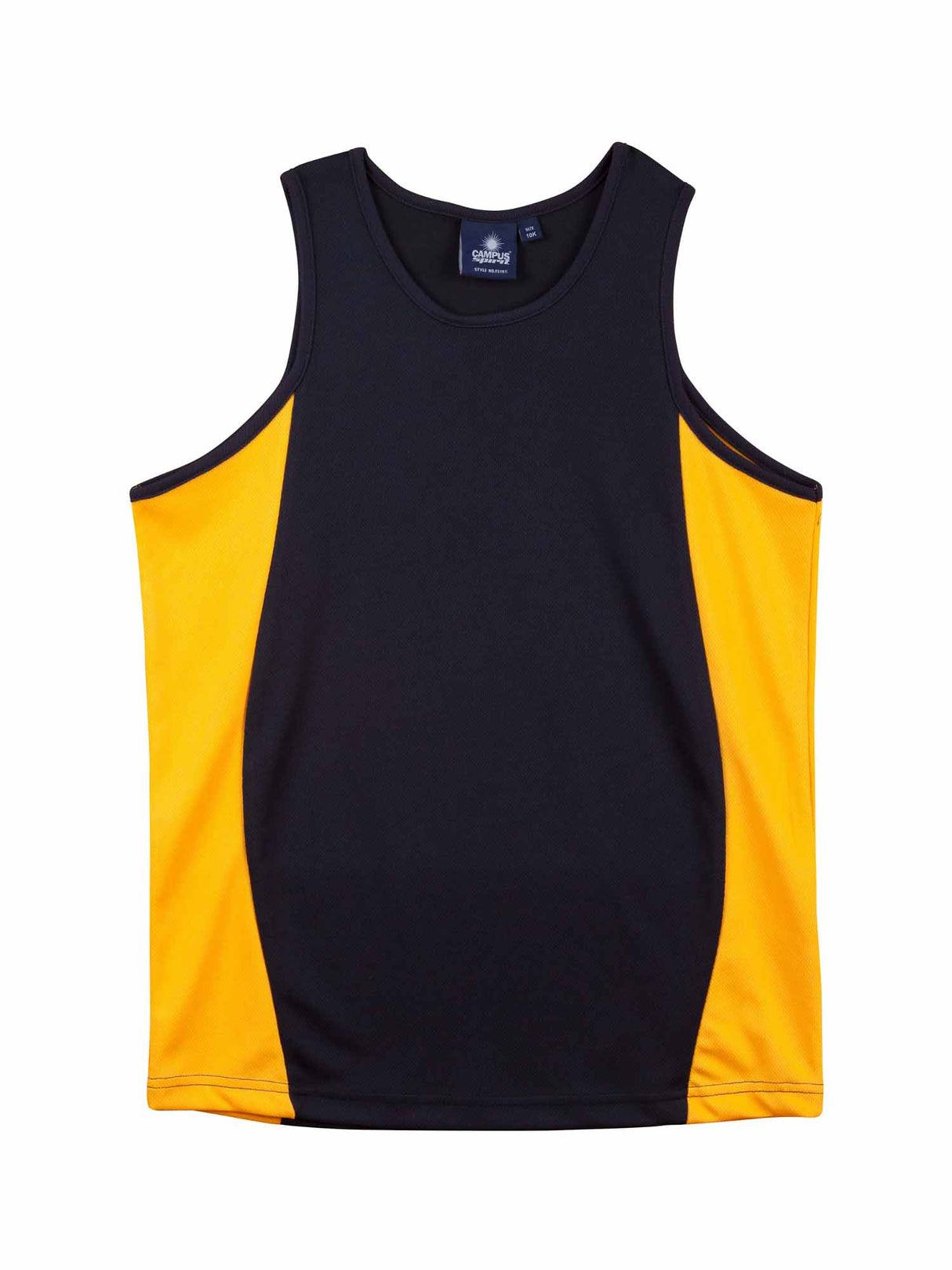 Kids TrueDry Mesh Contrast Singlet