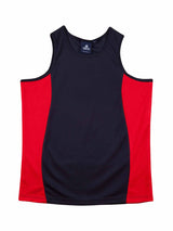 Kids TrueDry Mesh Contrast Singlet