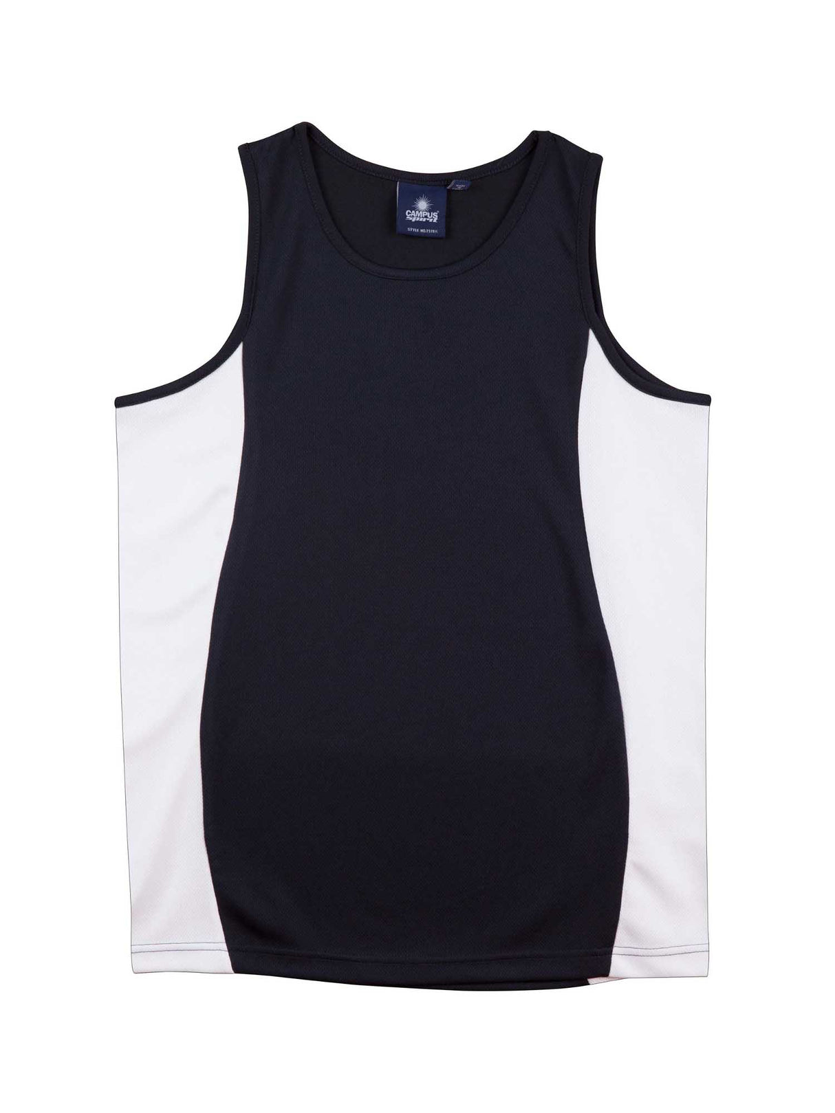 Kids TrueDry Mesh Contrast Singlet