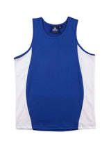 Kids TrueDry Mesh Contrast Singlet