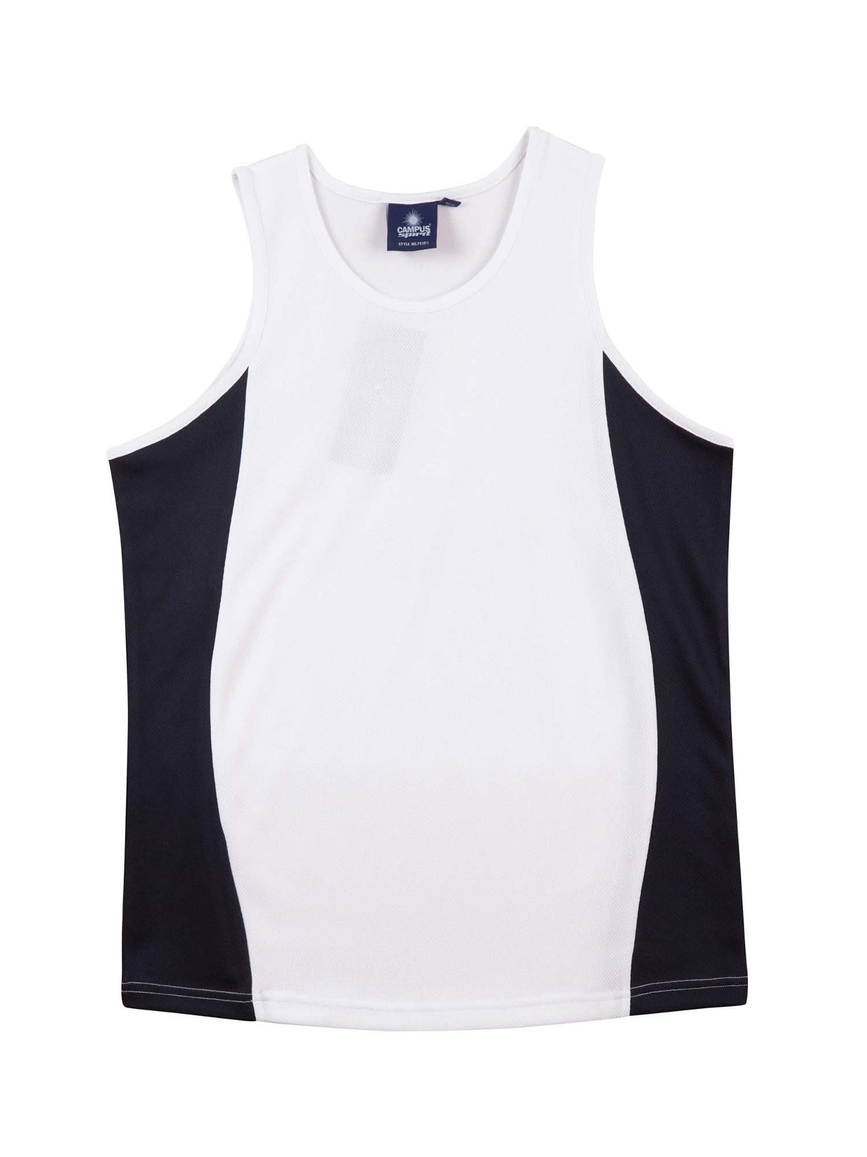 Kids TrueDry Mesh Contrast Singlet