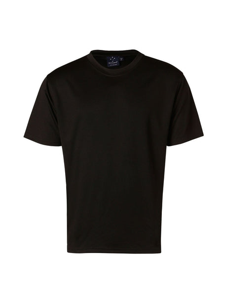 Unisex CoolDry Mesh Knitted Short Sleeve Tee Shirt