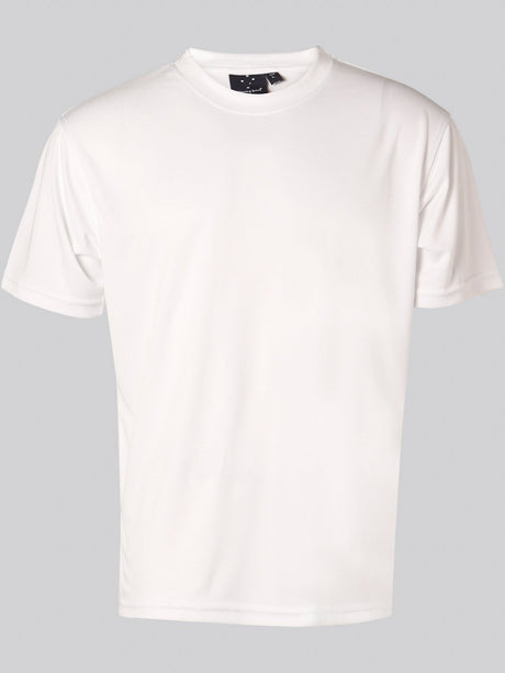 Unisex CoolDry Mesh Knitted Short Sleeve Tee Shirt