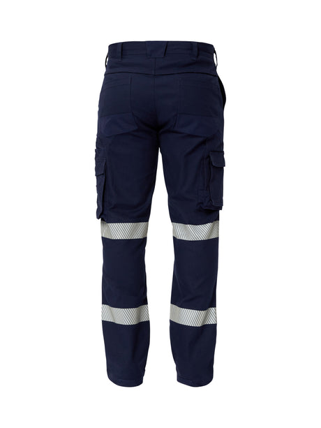 Stretch Cargo Pants with Segmented Tape - Regular