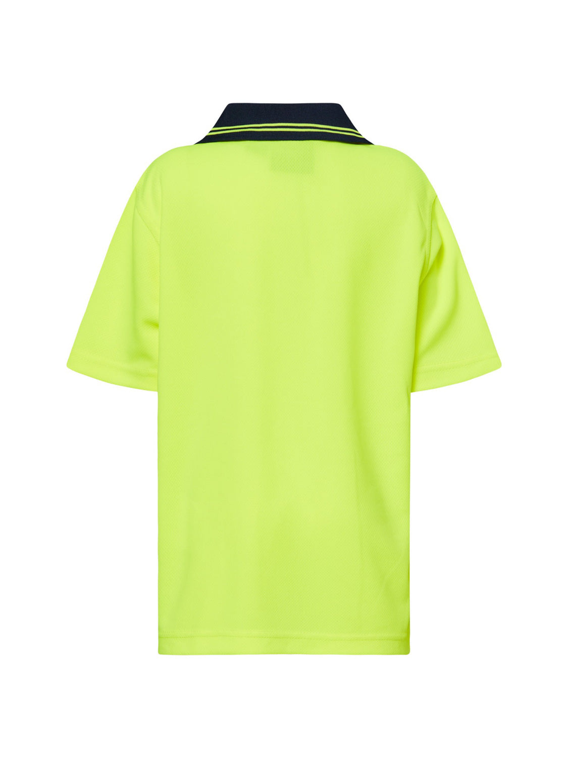 Kids Hi Vis Short Sleeve Micromesh Polo with Pocket