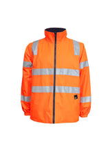 Hi Vis 6 in 1 Two Tone Reflective Jacket with Removable Sleeves
