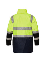 Hi Vis 6 in 1 Two Tone Reflective Jacket with Removable Sleeves
