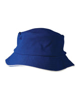 Pique Mesh Bucket Hat with Sandwich Peak